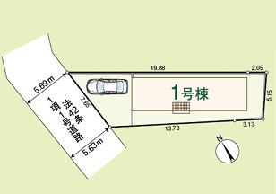 飯能市川寺第１４　新築戸建