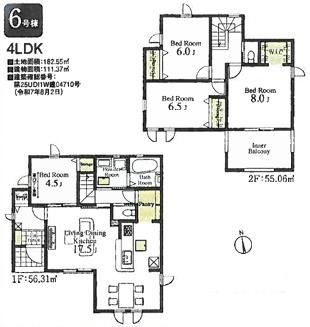 飯能市双柳第６　新築全11棟　6号棟