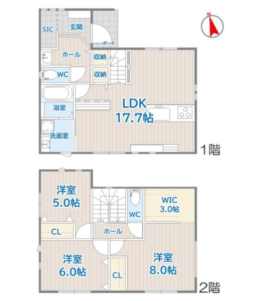 飯能市大字双柳の中古一戸建て