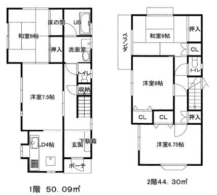 入間市豊岡１丁目　平成１１年築　中古戸建