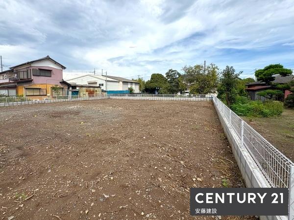 狭山市下奥富　建築条件なし売地　全2区画　B区画