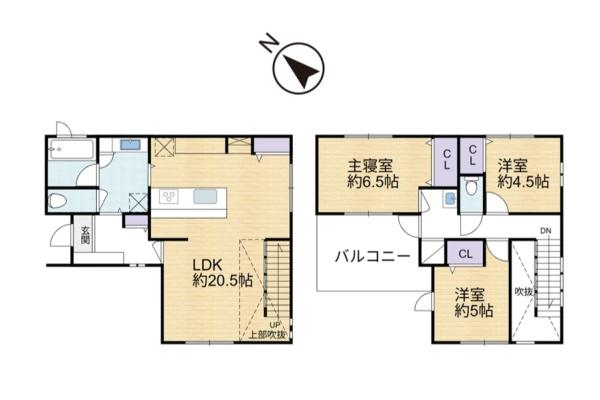 狭山市新狭山2丁目　令和5年築　築浅中古戸建