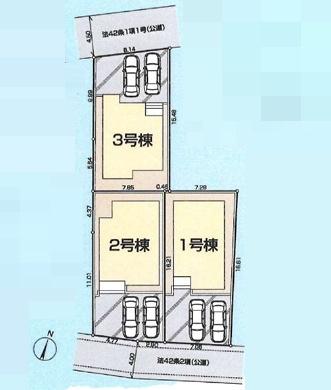 狭山市東三ツ木第２　新築全３棟　３号棟
