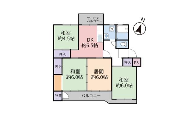 泉ハイツ　4号棟　3階