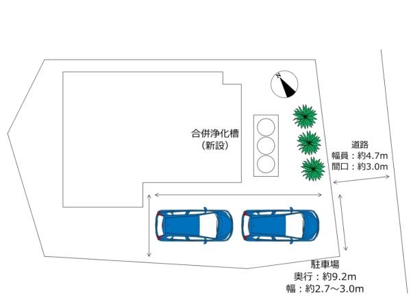 日高市新堀　敷地約４７坪　中古戸建