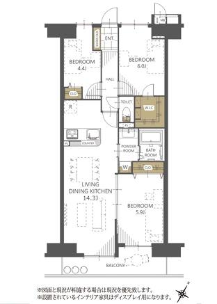 朝日パリオ入間市　７階