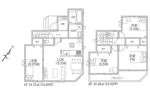 狭山市水野44期 新築戸建