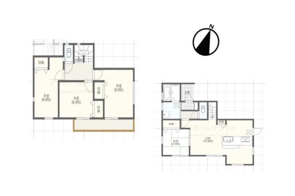 飯能市大字岩沢の中古一戸建て