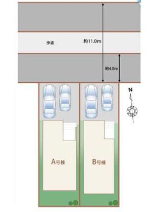 所沢中新井１８期　新築全２棟　Ｂ号棟