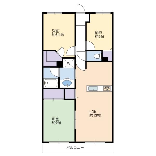 ライオンズマンション小平第５　２階