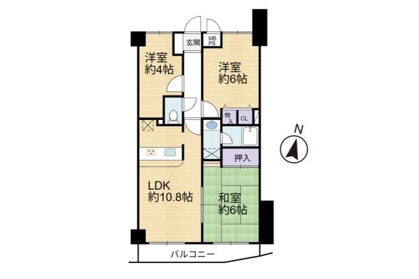 ナイスアーバン狭山　4階