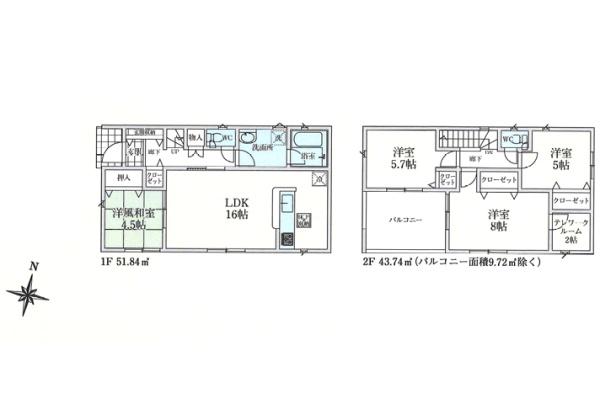 飯能市双柳第３９　新築戸建