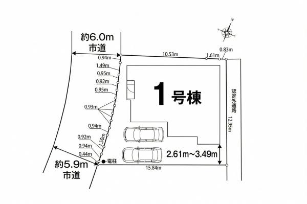 坂戸鶴舞1丁目第1期　新築平屋建て