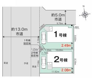 所沢中新井４丁目第１期　新築全２棟　１号棟