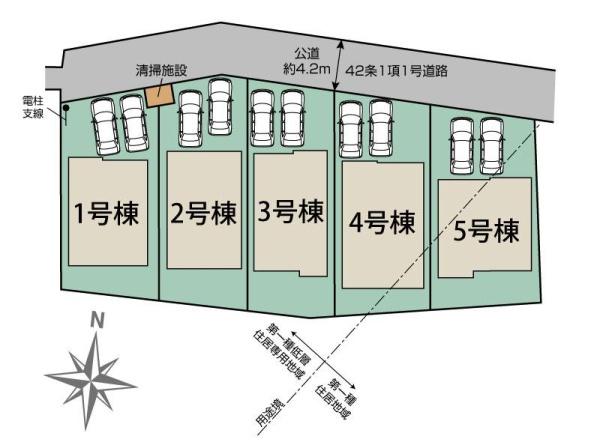 坂戸市花影町２期　新築全５棟　１号棟