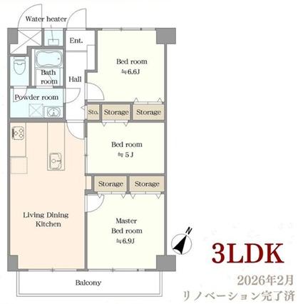 コーポ入間　３階
