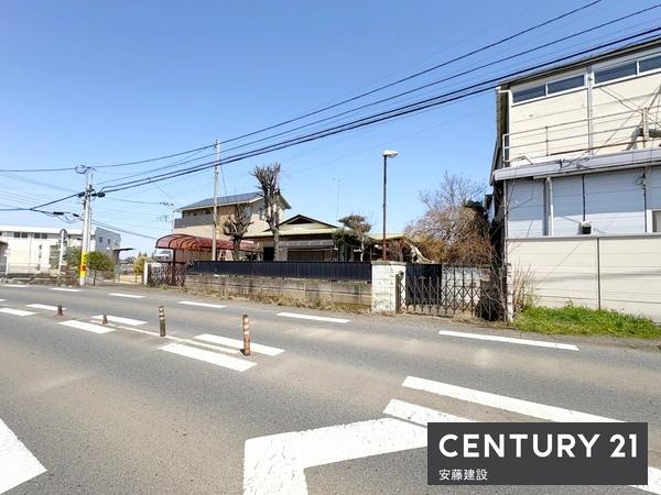 狭山市中新田　敷地約100坪　建築条件なし売地
