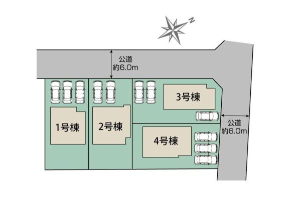 鶴ヶ島市羽折町　新築全４棟　３号棟