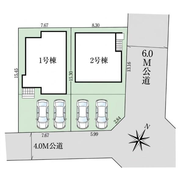 狭山市水野３７期　新築全２棟　２号棟