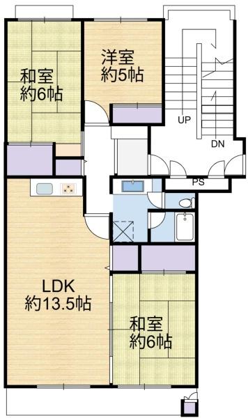 入間ビレッジ7号棟　5階
