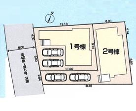 川越大袋新田第２期　新築全２棟　２号棟