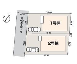 狭山市水野第３　新築全２棟　１号棟