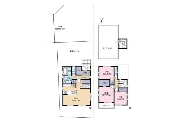川越市大袋新田　令和４年築　築浅中古戸建