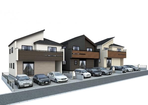 狭山市水野　新築全３棟　３号棟