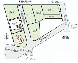 川越市安比奈新田　全７区画　新築２号棟