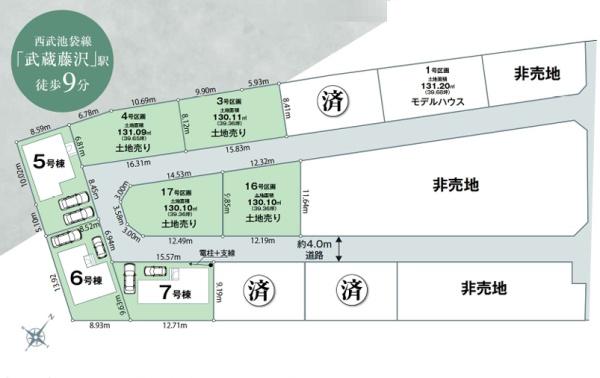入間東藤沢６丁目第１期　全１９区画　新築５号棟