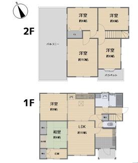 川越市豊田本４丁目　敷地約６０坪　中古戸建