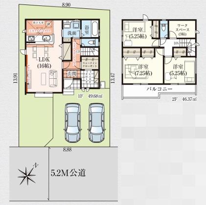 狭山市北入曽23期 新築戸建