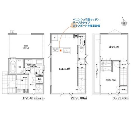 東狭山ヶ丘1丁目36 新築戸建