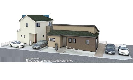 狭山市柏原第０１期　新築全２棟　２号棟平屋建て