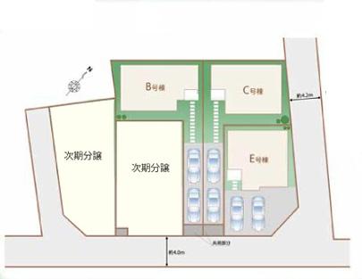入間小谷田１丁目　全５区画　Ｂ号棟