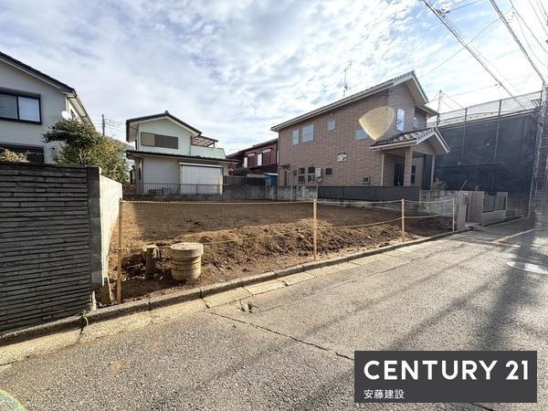 狭山市中央1丁目　敷地約45坪　建築条件無し売地