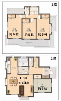 入間市上藤沢 平成14年築 中古戸建
