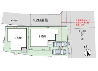 入間市扇町屋８期　新築全２棟　１号棟