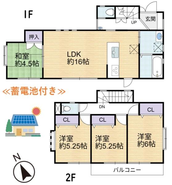 日高市女影　中古戸建
