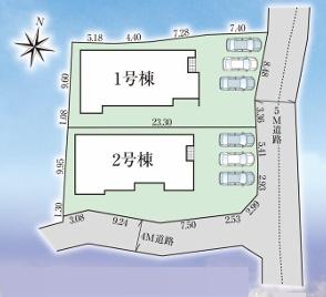 狭山市下奥富４期　新築平屋建て全２棟　２号棟