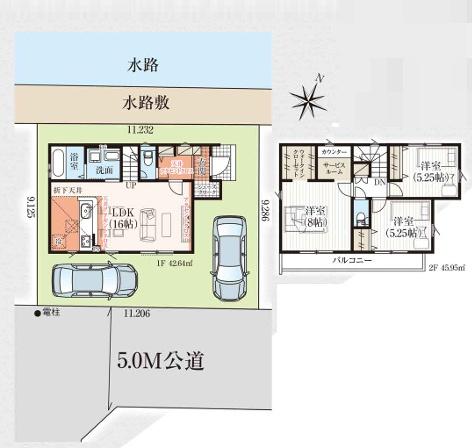 狭山市鵜ノ木8期 新築戸建