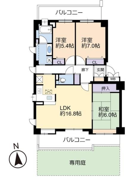 ライフヒルズ飯能美杉台参番館　1階