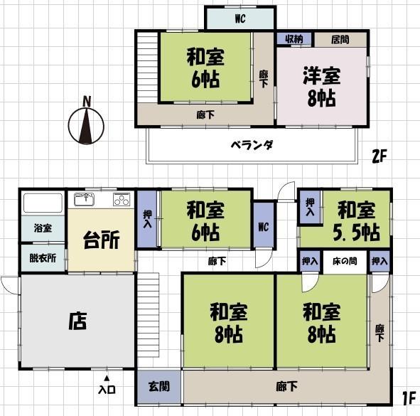 下妻市鯨の中古一戸建