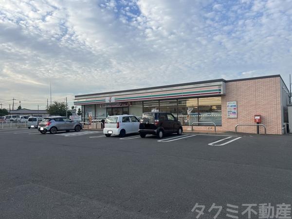 つくば市小野崎の土地(セブンイレブン　つくば小野崎店)