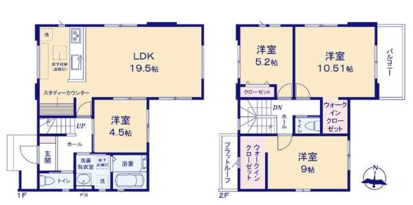 牛久市刈谷町7期　1号棟
