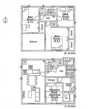 つくば市中別府の新築一戸建