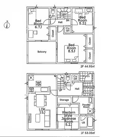 つくば市森の里の新築一戸建