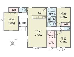 土浦市右籾の新築一戸建
