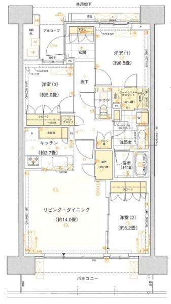 HARUMIFLAGSUNVILLAGEE棟