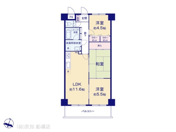 ライオンズマンシヨン船橋飯山満台一番館